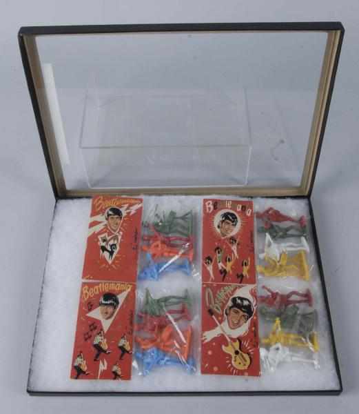 Appraisal: Lot of Sets of Beatlemania Plastic Figures Description Each set