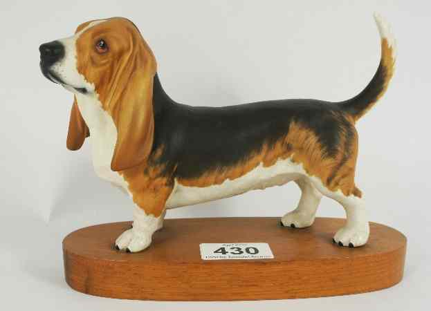 Appraisal: Beswick Connoisseur Model of a Bassett Hound B