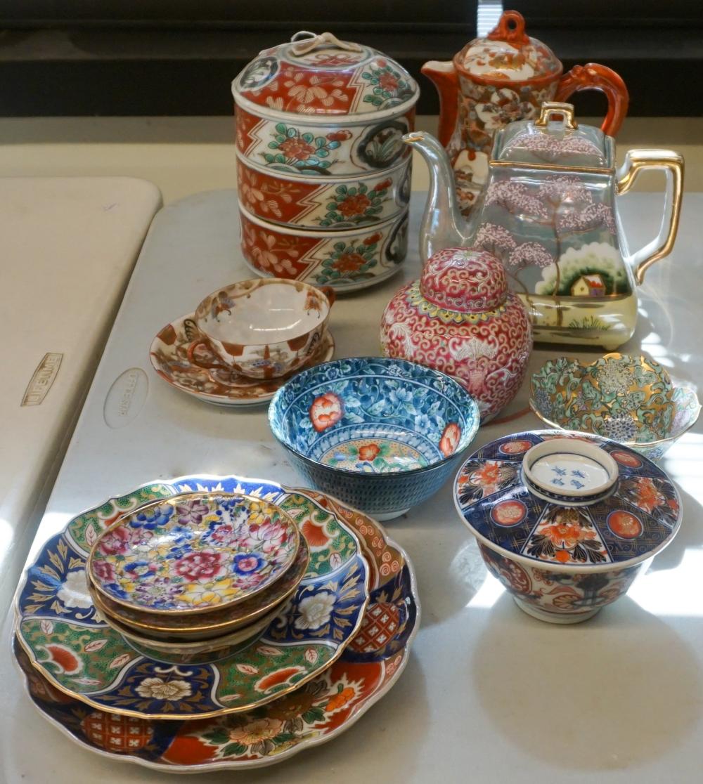 Appraisal: Collection of Japanese Imari and Other Porcelain Table Articles