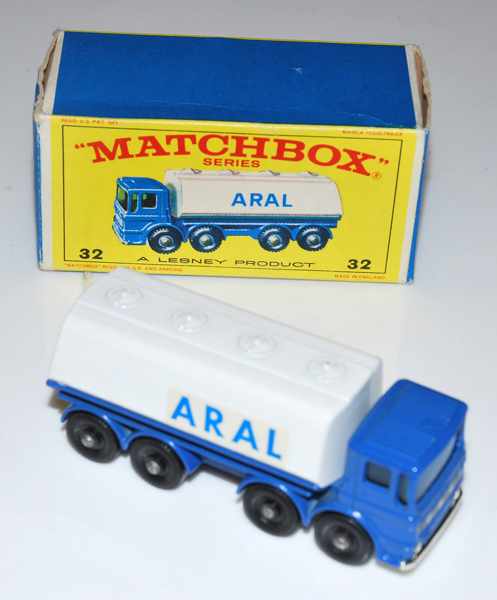 Appraisal: MATCHBOX - SERIES C ARAL TANKWAGON BLUE CHASSIS WHITE BACK