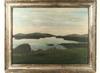 Appraisal: OOB - Primitive Landscape of Center Harbor NH unsigned on