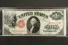 Appraisal: CURRENCY - Series of red seal large one dollar bill