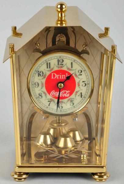 Appraisal: Coca-Cola Cinderella Clock Circa s to s Displays well Some