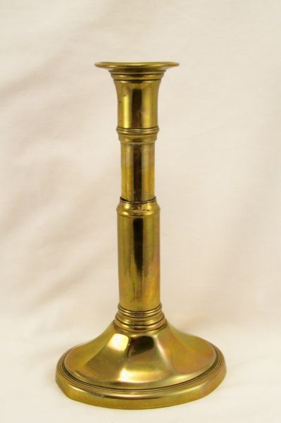 Appraisal: Brass th c Pushup Candlestick Early th c brass pushup