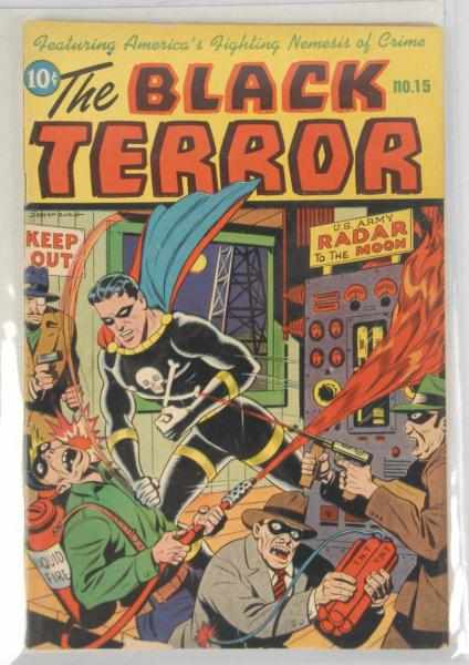 Appraisal: The Black Terror Comic No Description This comic retains all