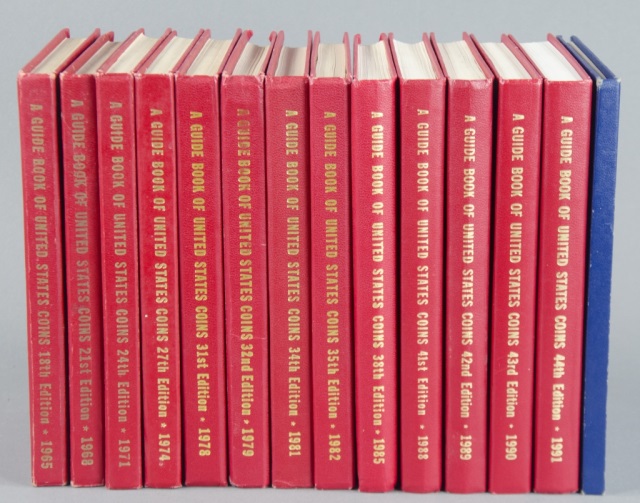 Appraisal: Whitman Coin Guide Books are red books ranging from -