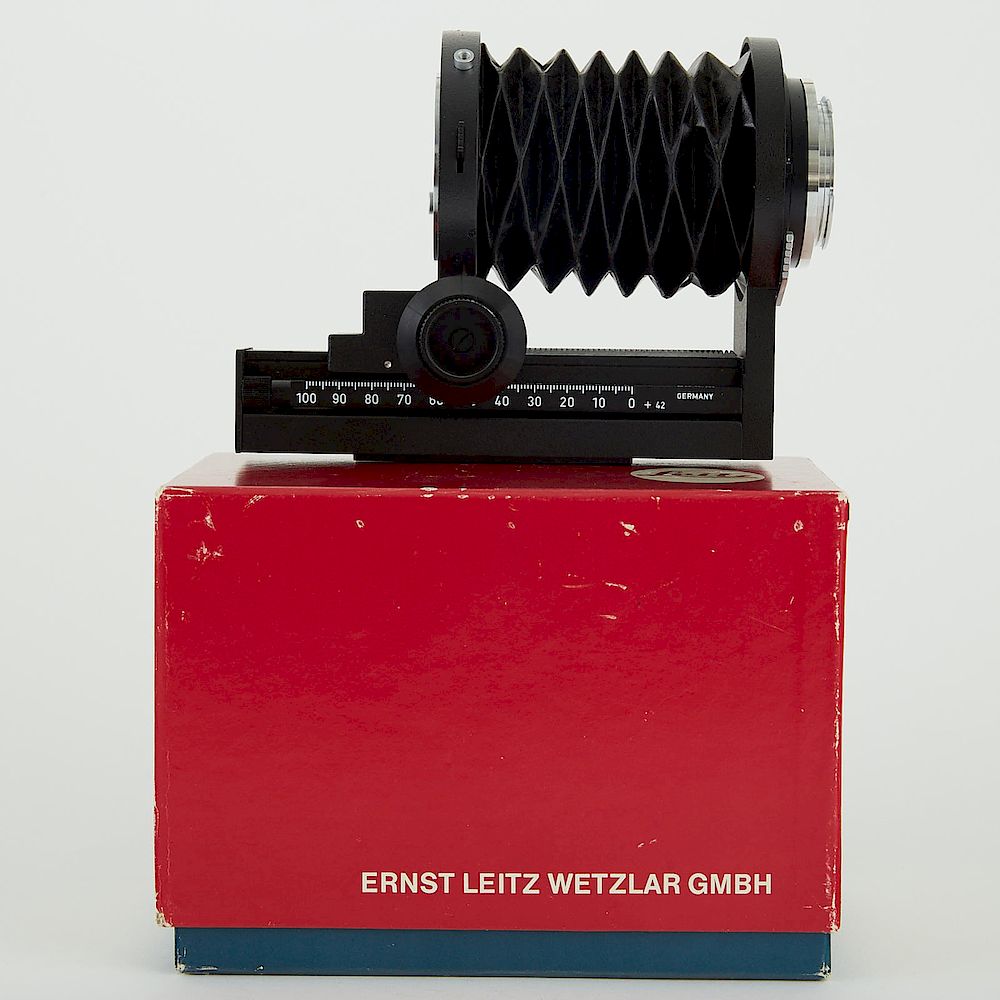 Appraisal: Leitz Bellows R With a Box For use with Leica