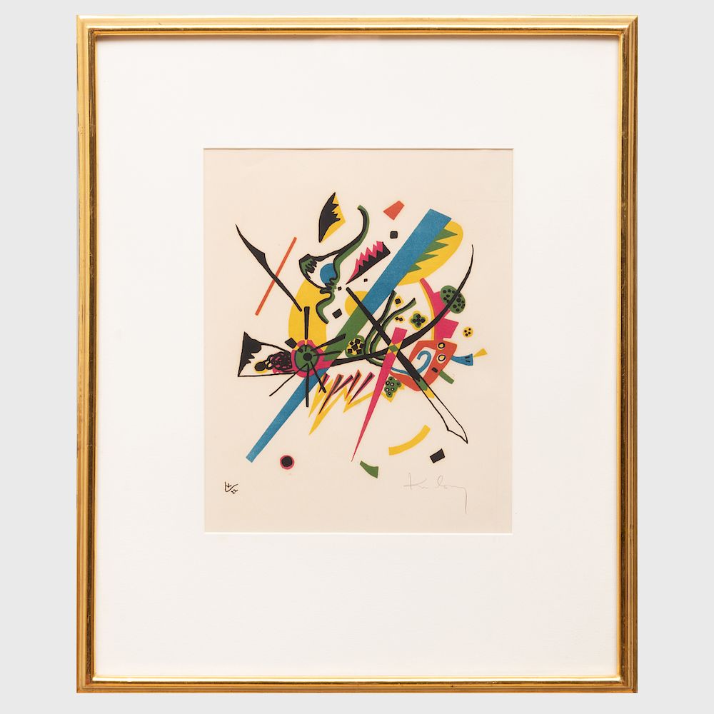 Appraisal: Wassily Kandinsky - Kleine Welten I Small Worlds I Lithograph