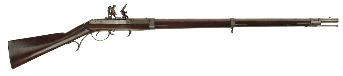 Appraisal: HALL MODEL FLINTLOCK RIFLE NSN Cal - rnd bbl Early-type