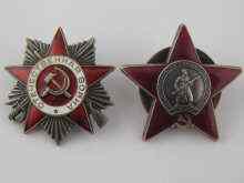 Appraisal: Two Soviet Russian military medals