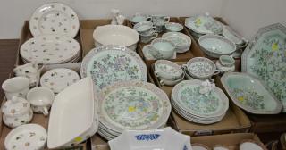 Appraisal: Two partial china sets Villeroy Bach and Adams Two partial