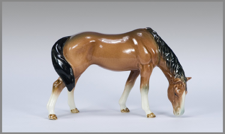 Appraisal: Sylvac Animal Figure 'Horse Grazing' standing inches in height