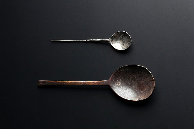 Appraisal: AN EARLY SILVER SPOON possibly rd Century AD with shallow