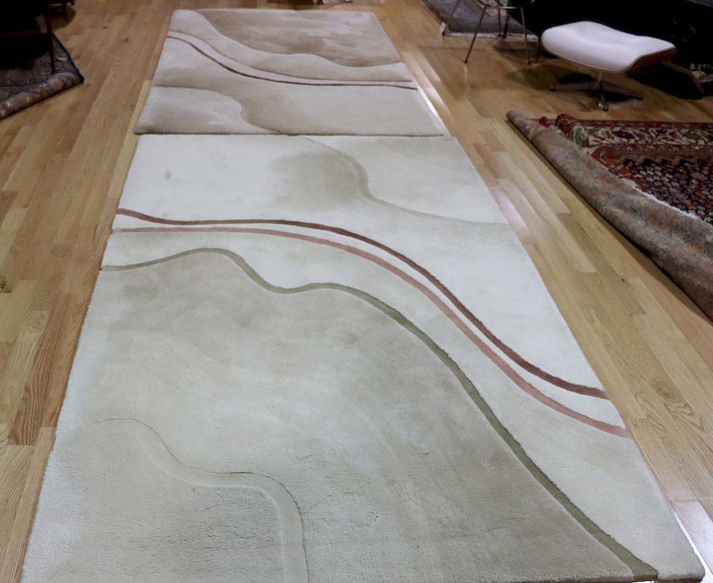 Appraisal: Signed Edward Fields Area Carpets From a Nyack NY estate