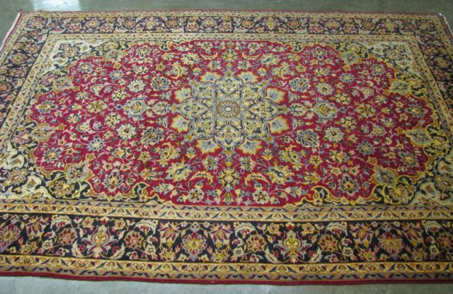 Appraisal: Vintage room size oriental rug circa 's approximately x