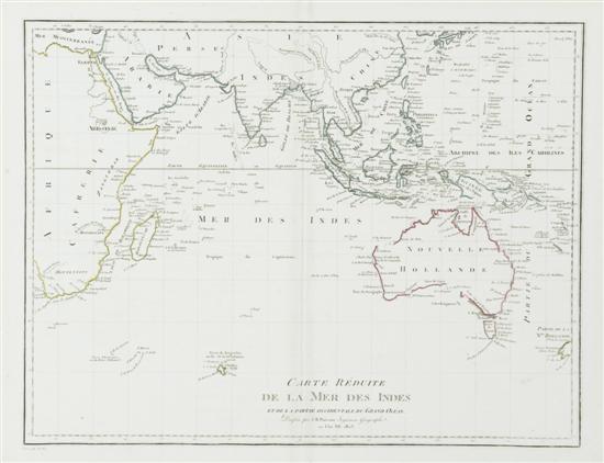 Appraisal: Australia Southern Near Far East Engraved Maps I C M