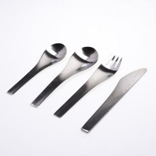 Appraisal: Georg Jensen Denmark stainless flatware service Georg Jensen Denmark stainless