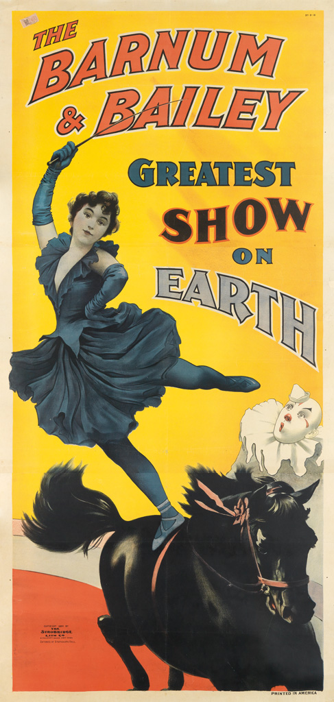 Appraisal: EDWARD HENRY POTTHAST - THE BARNUM BAILEY GREATEST SHOW ON