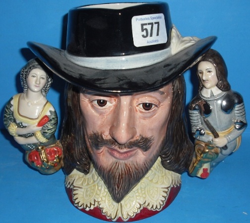 Appraisal: Royal Doulton Large Character jug King Charles D limited edition