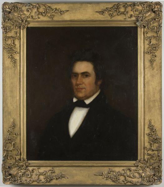 Appraisal: Portrait of NC Confederate Congressman John Gilmer circa s unsigned