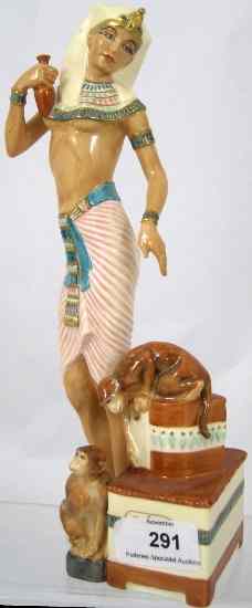 Appraisal: Royal Doulton Character Figure Hatshepsut HN limited edition from the