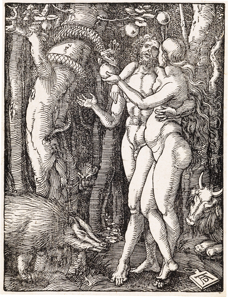 Appraisal: ALBRECHT D RER The Fall of Man Woodcut circa -