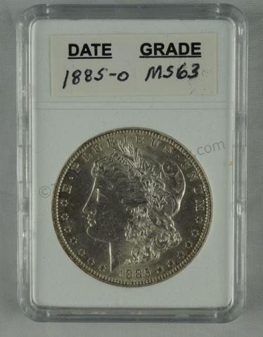 Appraisal: Silver dollar uncertified dealer graded in excellent collectible condition