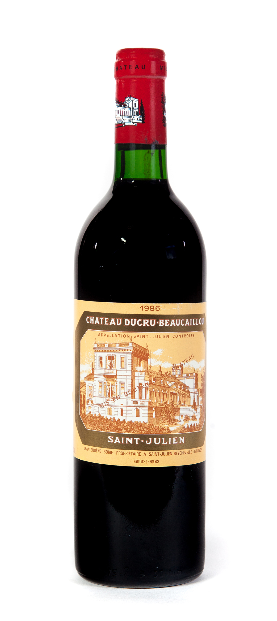 Appraisal: CHATEAU DUCRU-BEAUCAILLOU Saint-Julien Grand Cru Classe bottle ml