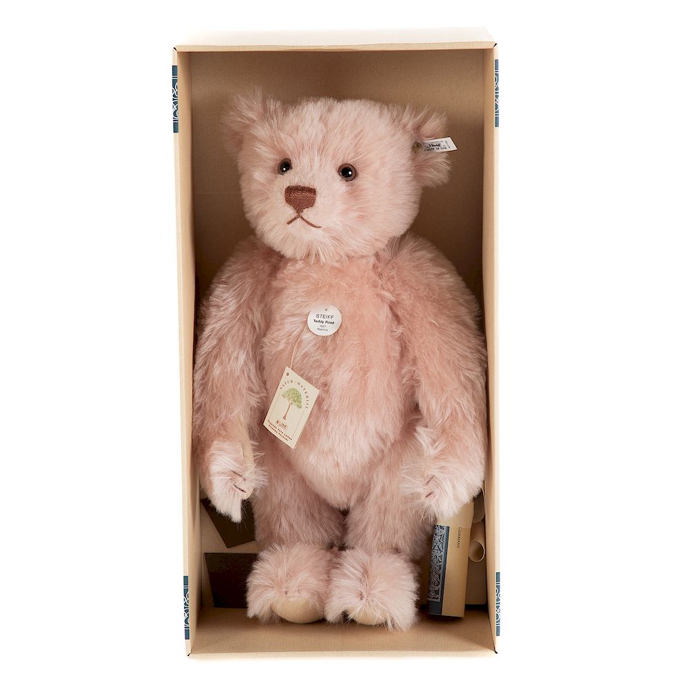 Appraisal: Steiff Teddy Rose Teddy Bear New in box in H