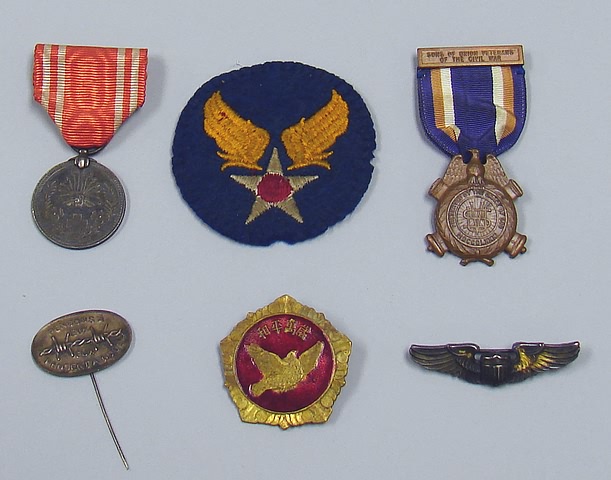 Appraisal: Lot consists of miscellaneous US Japanese and Chinese medals and