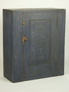 Appraisal: WALL CUPBOARD - Early th C pine single raised panel