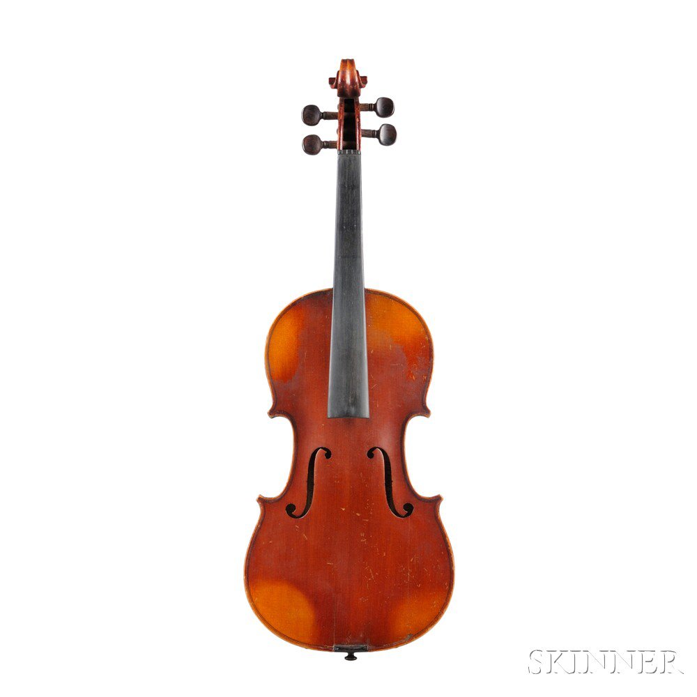 Appraisal: Child's French -size Violin labeled MARC LABERTE MIRECOURT length of