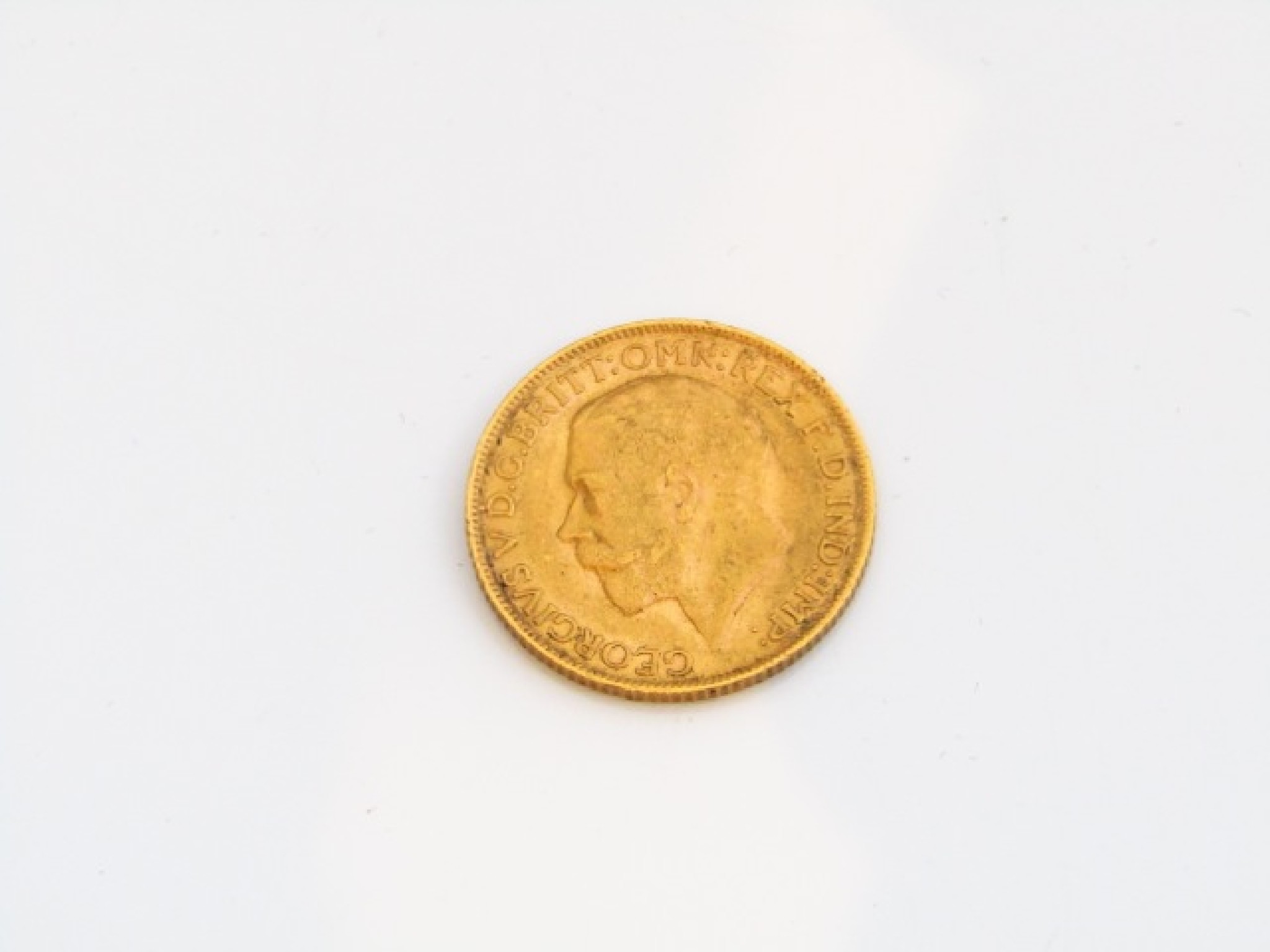 Appraisal: A George V full sovereign g