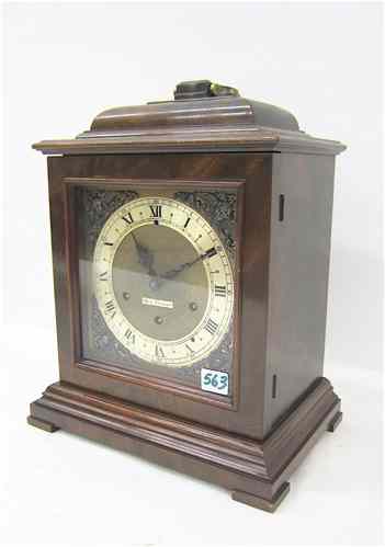 Appraisal: MAHOGANY CASE LANTERN CLOCK Seth Thomas Clock Co Thomaston Conn