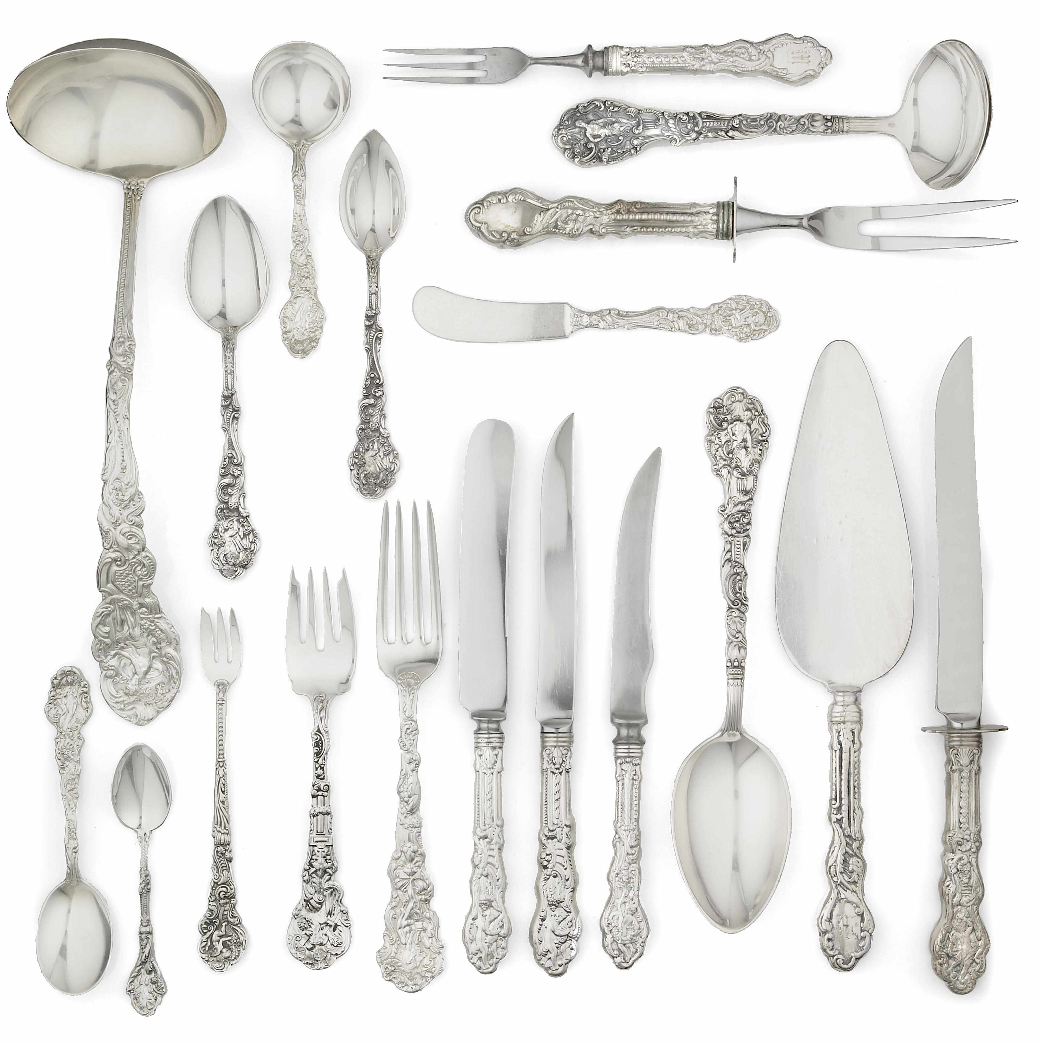 Appraisal: An assembled and matching sterling flatware set Gorham Mfg Co