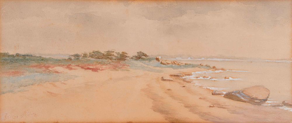 Appraisal: ALFRED THOMPSON BRICHER American - Shoreline View ALFRED THOMPSON BRICHER