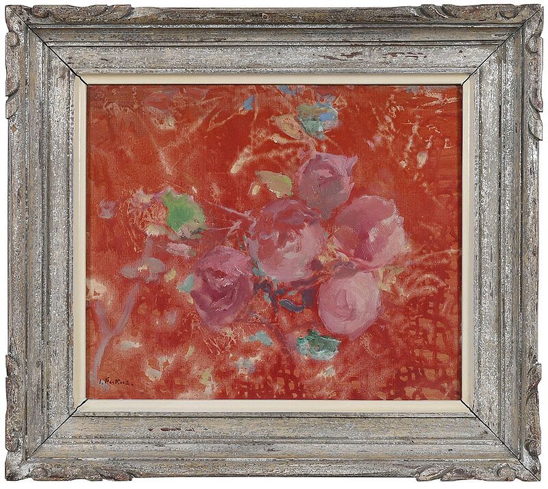 Appraisal: Ichiro Fukuzawa Japanese - Roses signed lower left I Fukuz