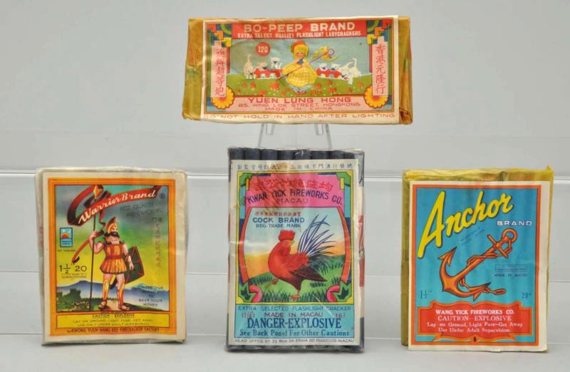 Appraisal: Lot Of Assorted Brand Firecrackers Includes Bo Peep s Lady