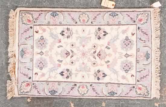 Appraisal: Indo-Oushak rug India modern x Estimate -