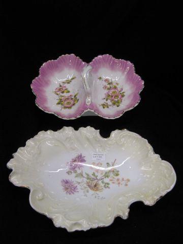 Appraisal: Victorian Porcelain Serving bowls C T Germany rococo style floral