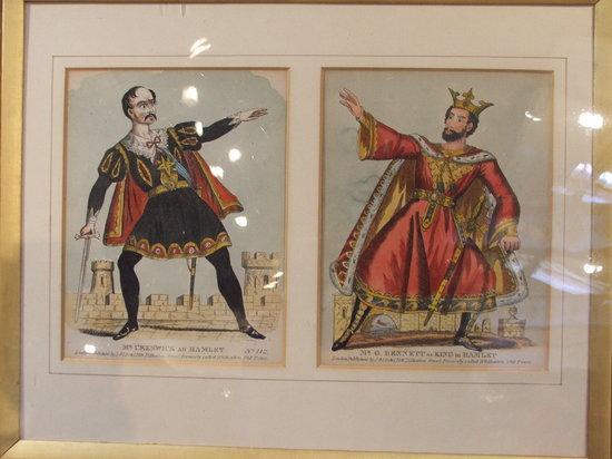 Appraisal: A PAIR OF VICTORIAN THEATRICAL PRINTS - Mr Creswick as