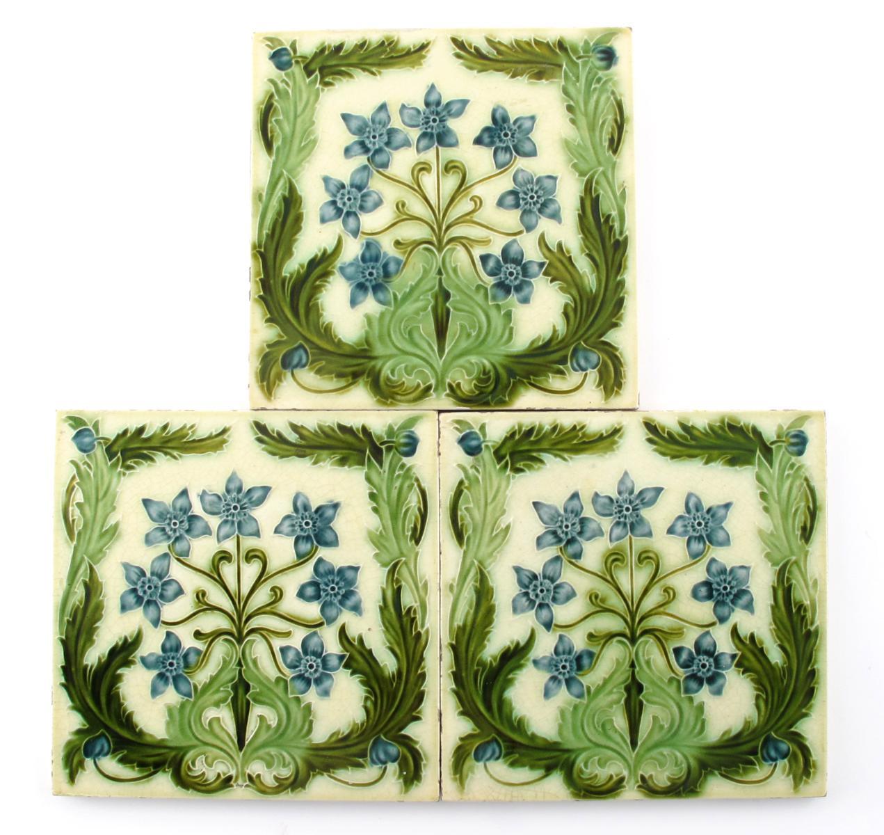 Appraisal: Three Pilkington s Lancastrian tiles