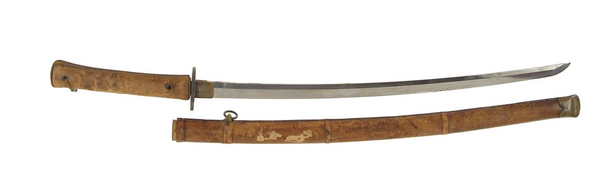 Appraisal: JAPANESE SHINTO KO-KATANA shinogi zukuri blade of typical Seki school