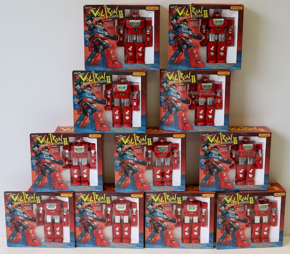 Appraisal: Matchbox Voltron II Robots In Original Boxes With Original shipping