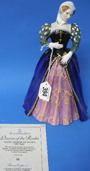 Appraisal: Royal Doulton Figure Mary Queen of Scots HN limited edition