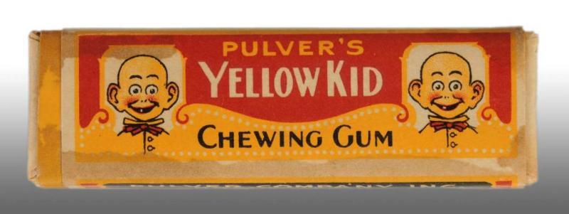 Appraisal: Pulver's Yellow Kid Full Gum Pack Description Shows staining and