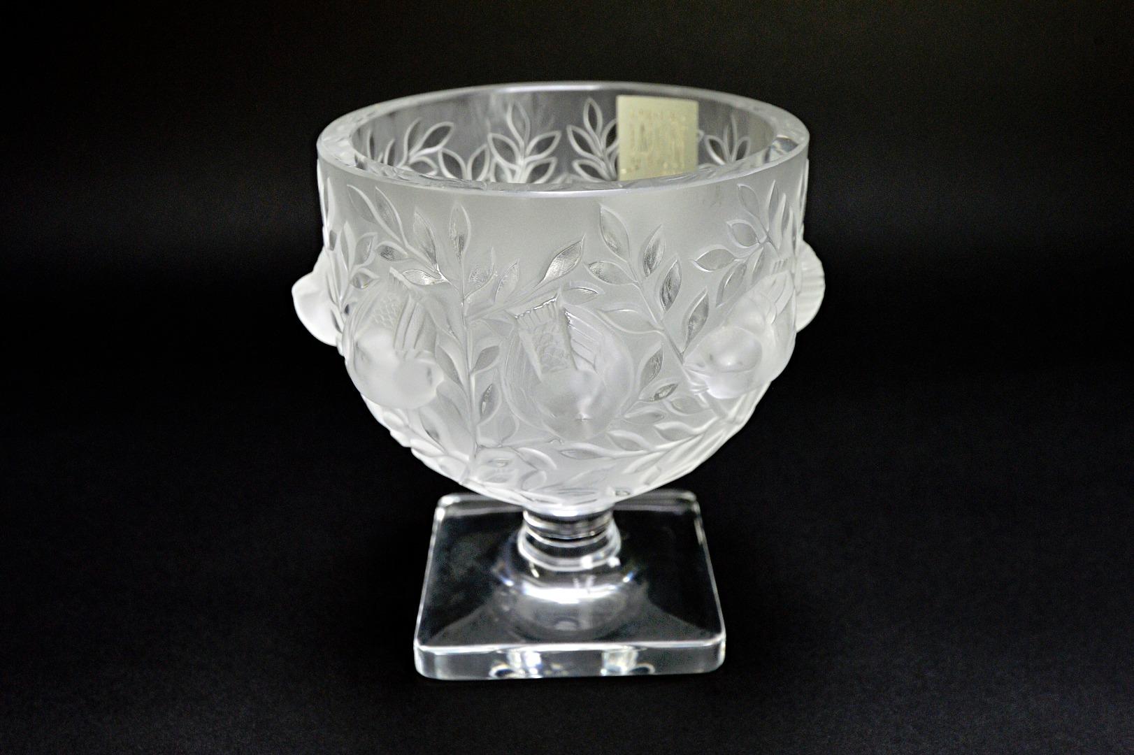 Appraisal: A Lalique clear and frosted glass 'Elizabeth' vase th century