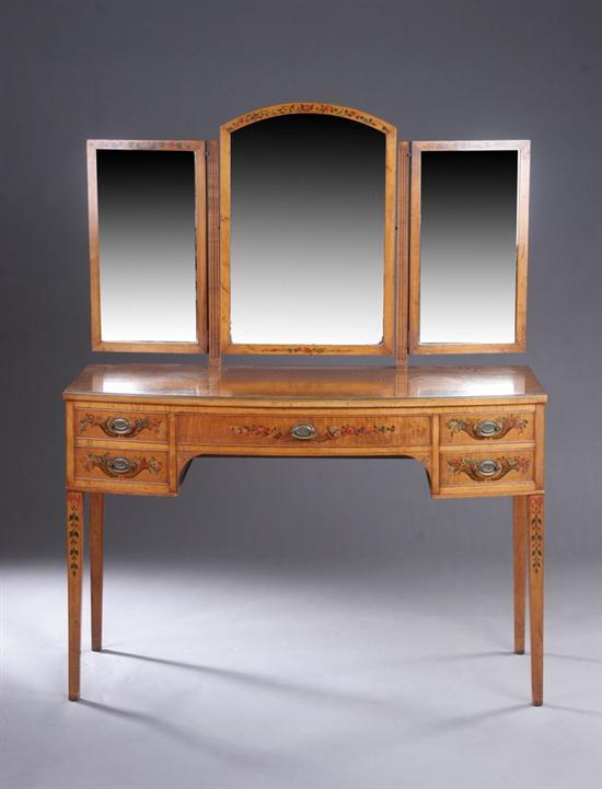 Appraisal: ADAM STYLE LADY'S DRESSING TABLE th century in the manner