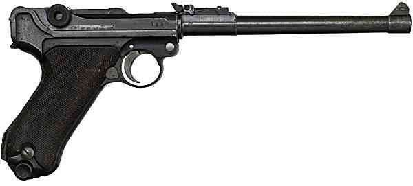 Appraisal: WWI German DWM Artillery Luger Semi-Auto Pistol mm cal barrel