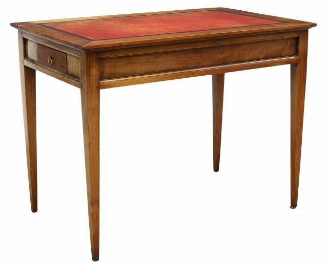 Appraisal: French Louis XVI style fruitwood writing desk early th c